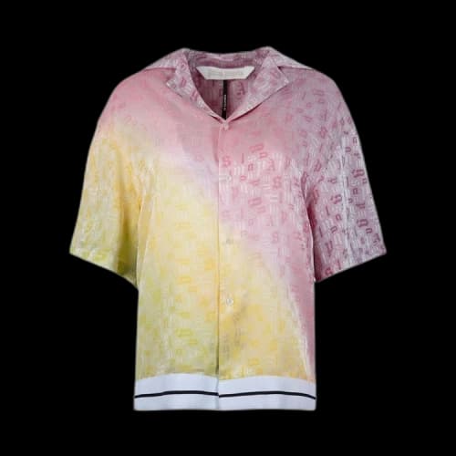 Palm Angels x The Webster Degrade Monogram Bowling 'Fuchsia/Orange'