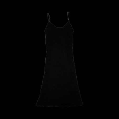 Palm Angels Mohair Sleeveless Sweater Dress 'Black'