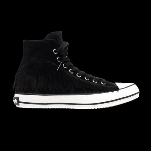 Palm Angels Fringe Basket High 'Black' (Women's)