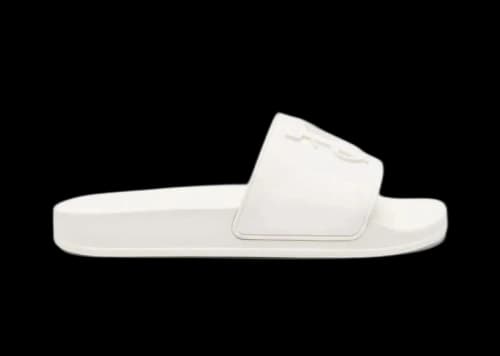 Palm Angels PA Monogram Pool Slides White (Women's)