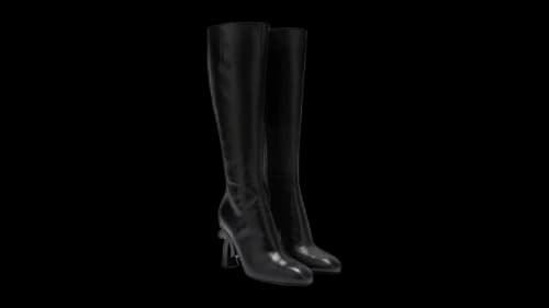 Palm Angels Palm Heel Boots Black