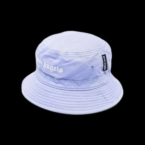 Palm Angels Classic Bucket Hat Lilac/White
