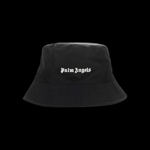 Palm Angels Classic Logo Bucket Hat Black