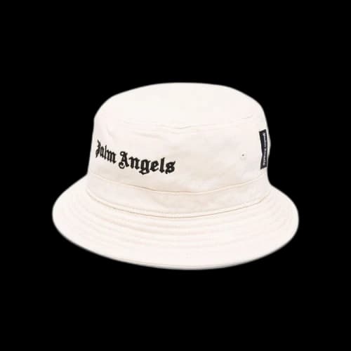 Palm Angels Classic Logo Bucket Hat 'Off White'