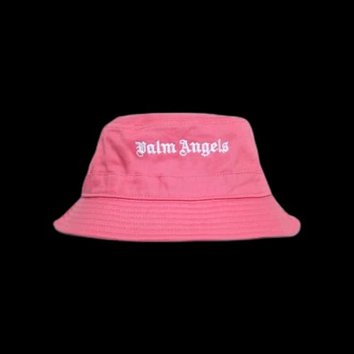Palm Angels Classic Logo Bucket Hat 'Pink/White'