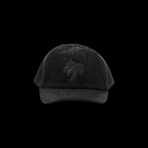 Palm Angels Women Big Palm Cap Black