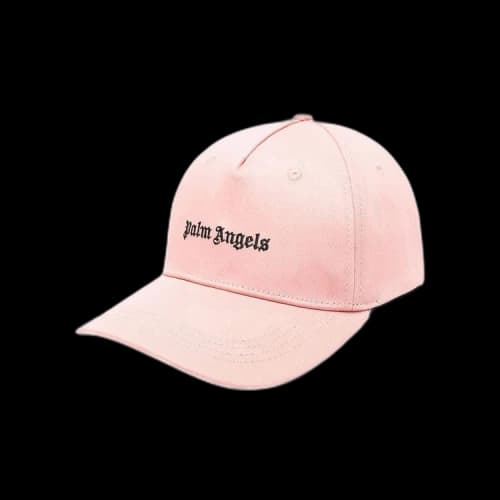 Palm Angels Classic Logo Cap Cap Pink/Black