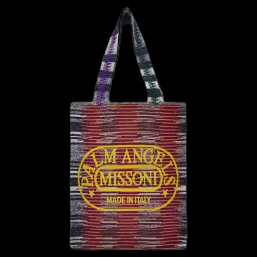 Palm Angels x Missoni Knit Shopper 'Multicolor/Yellow'