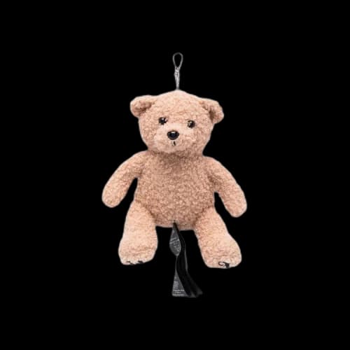 Palm Angels Bear Keychain 'Brown/Black'