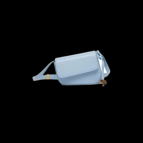 Palm Angels Shoulder Crash Bag 'Light Blue'