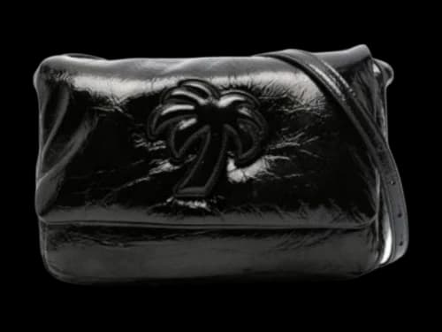 Palm Angels Soft Palm Bridge Bag Black