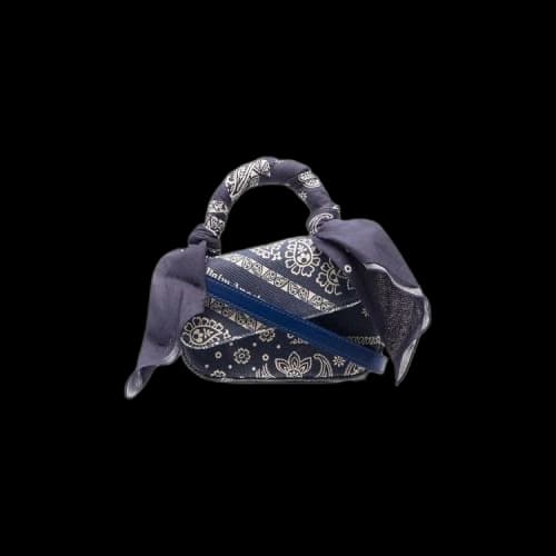 Palm Angels Bandana Crash Bag 'Blue'