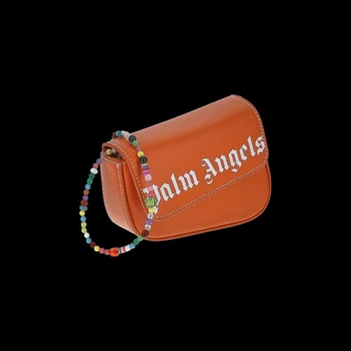 Palm Angels Beads Crash Bag Mini 'Orange/White'