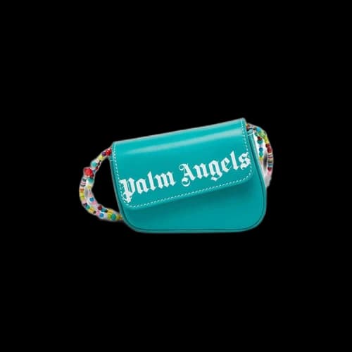 Palm Angels Beads Crash Bag Mini 'Green/White'