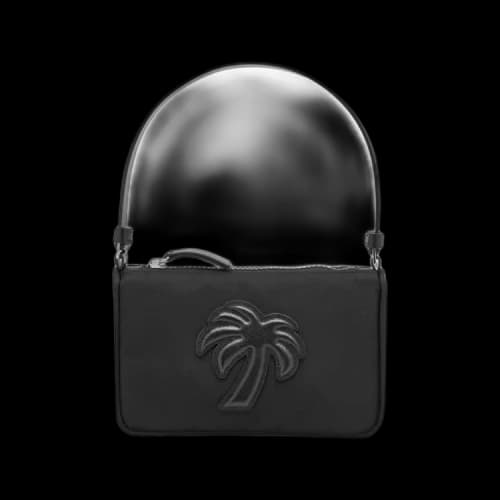 Palm Angels Big Palm Nylon Pouch Black