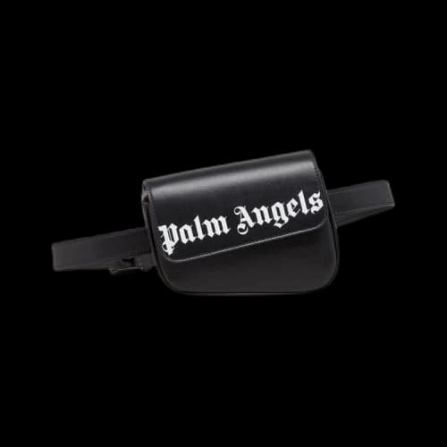 Palm Angels Crash Belt Bag 'Black/White'