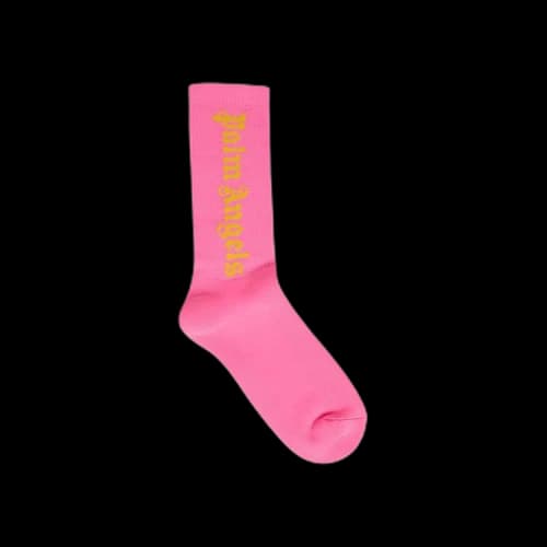 Palm Angels Classic Logo Socks 'Fuchsia Fluo'