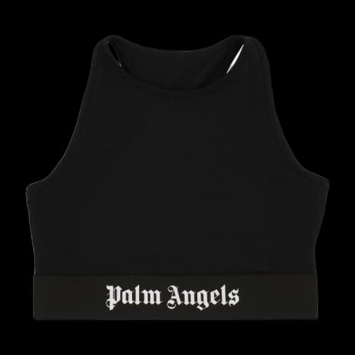 Palm Angels Logo Americana Bra 'Black'