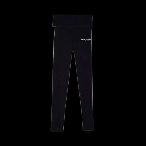 Palm Angels Womens Track Training Leggings Black/White