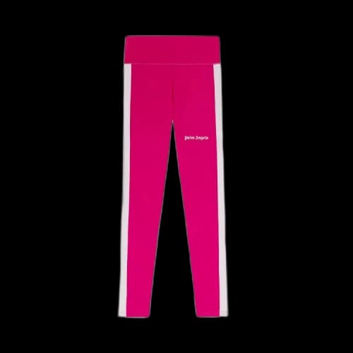 Palm Angels Track Leggings 'Fuchsia/White'