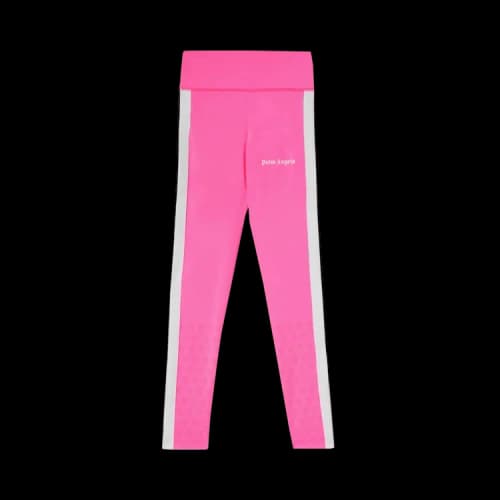 Palm Angels Track Leggings 'Fuchsia/White'