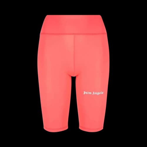 Palm Angels Side Stripe Cycling Shorts Peach