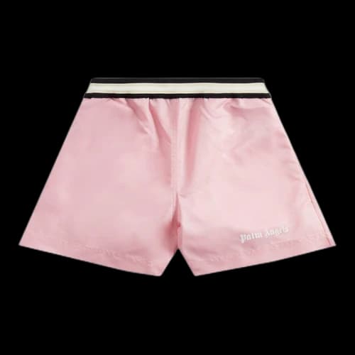 Palm Angels Women's Miami Running Shorts Pink/Multi