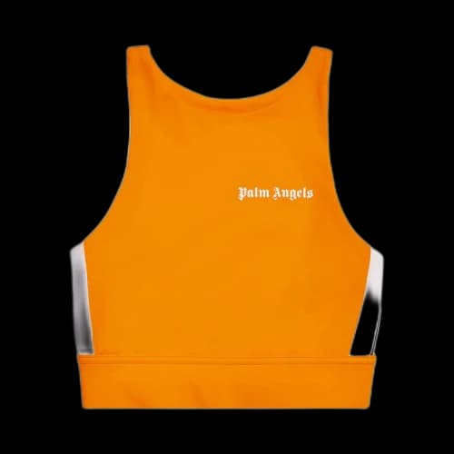 Palm Angels Track Traning Top 'Orange/White'