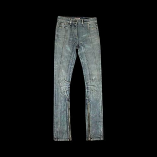 Palm Angels Metallic Jeans 'Blue'