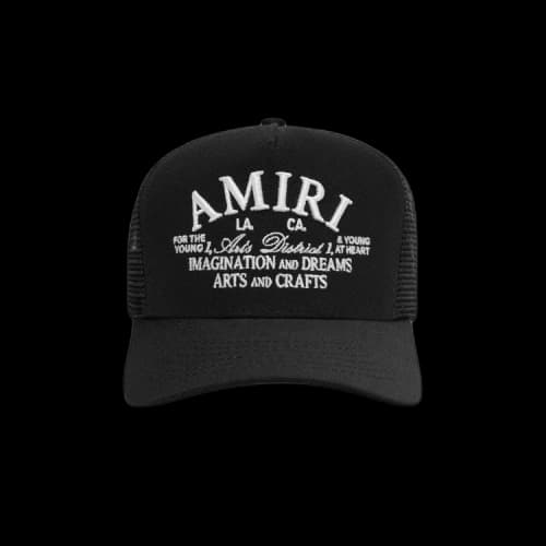 Amiri Arts District Trucker Hat 'Black'