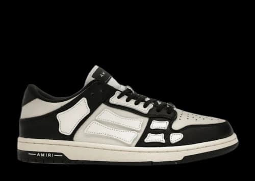 AMIRI Skel Top Low Black White (Women's)