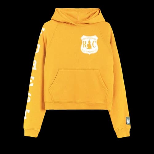 Reese Cooper Forest Collegiate Hooded Sweatshirt 'Hotshot Yellow'