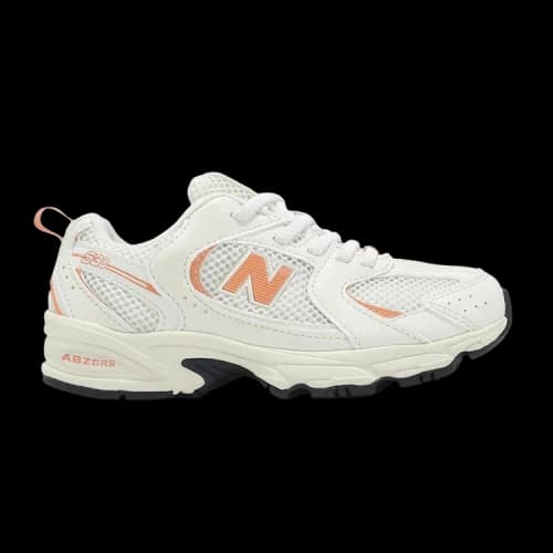 New Balance 530 Little Kid Wide 'White Orange'