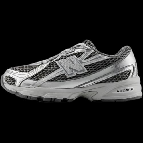 New Balance NB 740 Low top Kids Lifestyle Shoes Silver Gray Kids'