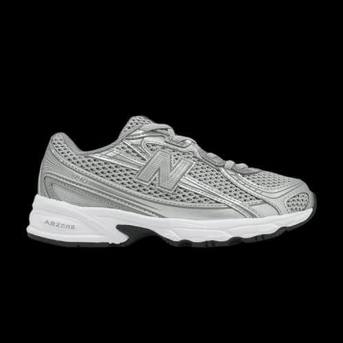 New Balance 740 Little Kid Wide 'Grey Silver'