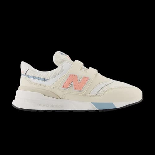 New Balance 997R Hook & Loop Little Kid Wide 'Linen Omega Pink'