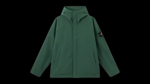 Stone Island Soft Shell-R E.Dye Technology Recycled Polyester Q100010 Parka Juniper