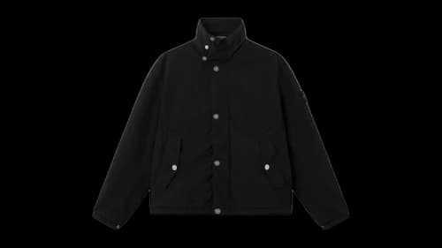 Stone Island Light Compact Touch Poly-TC 60% Recycled Polyester Q100015 Jacket Black