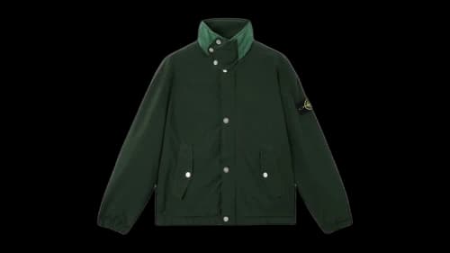 Stone Island Light Compact Touch Poly-TC 60% Recycled Polyester Q100015 Jacket Juniper