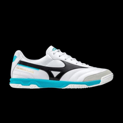 Mizuno Morelia Sala Classic IN 'White Black Aqua'