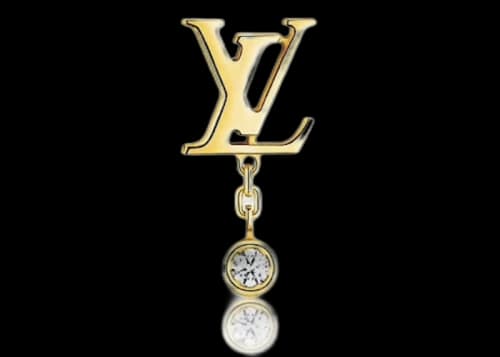 Louis Vuitton Ear Stud Idylle Blossom LV Yellow Gold