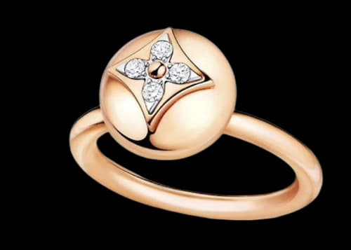 Louis Vuitton B Blossom Ring Gold