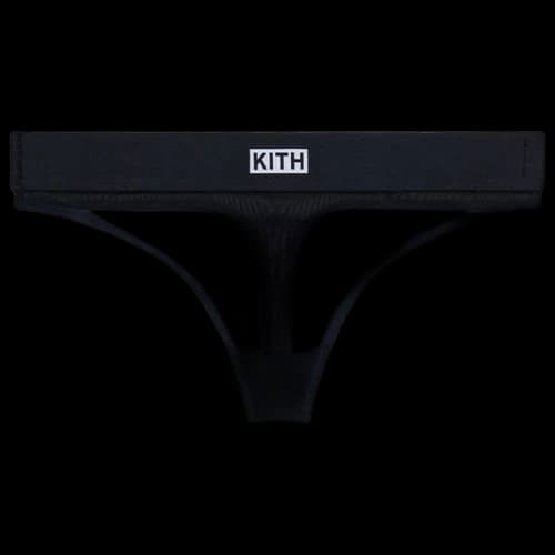 Kith Women For Calvin Klein Mesh Thong 'Black'