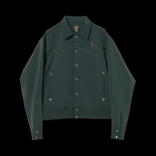 Needles Piping Cowboy Jacket 'Green'