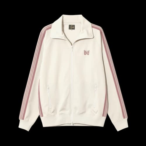 Needles Poly Smooth Track Jacket 'Ivory'