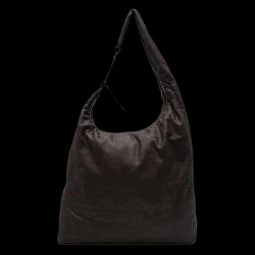 Rick Owens Leather Gemini Bag 'Mahogany'