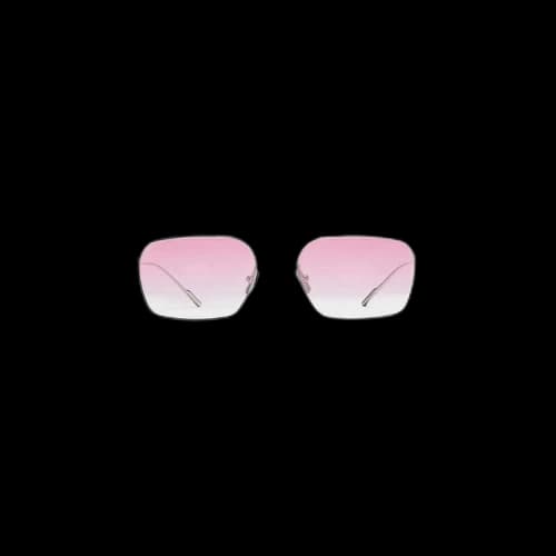 Gentle Monster Rave 02 Sunglasses 'Silver/Pink'
