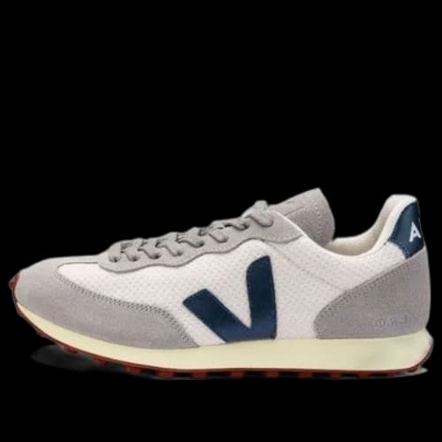 Veja Rio Branco Lace-Up Sneakers 'Grey Black'