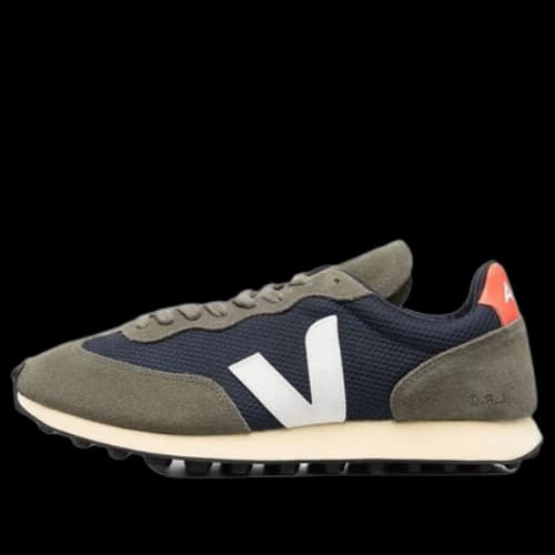 Veja Rio Branco Lace-Up Sneakers 'Olive Khaki'