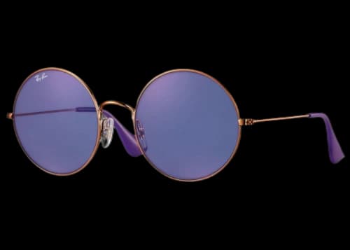 Ray-Ban Ja-Jo Sunglasses Shiny Copper/Violet (RB3592)